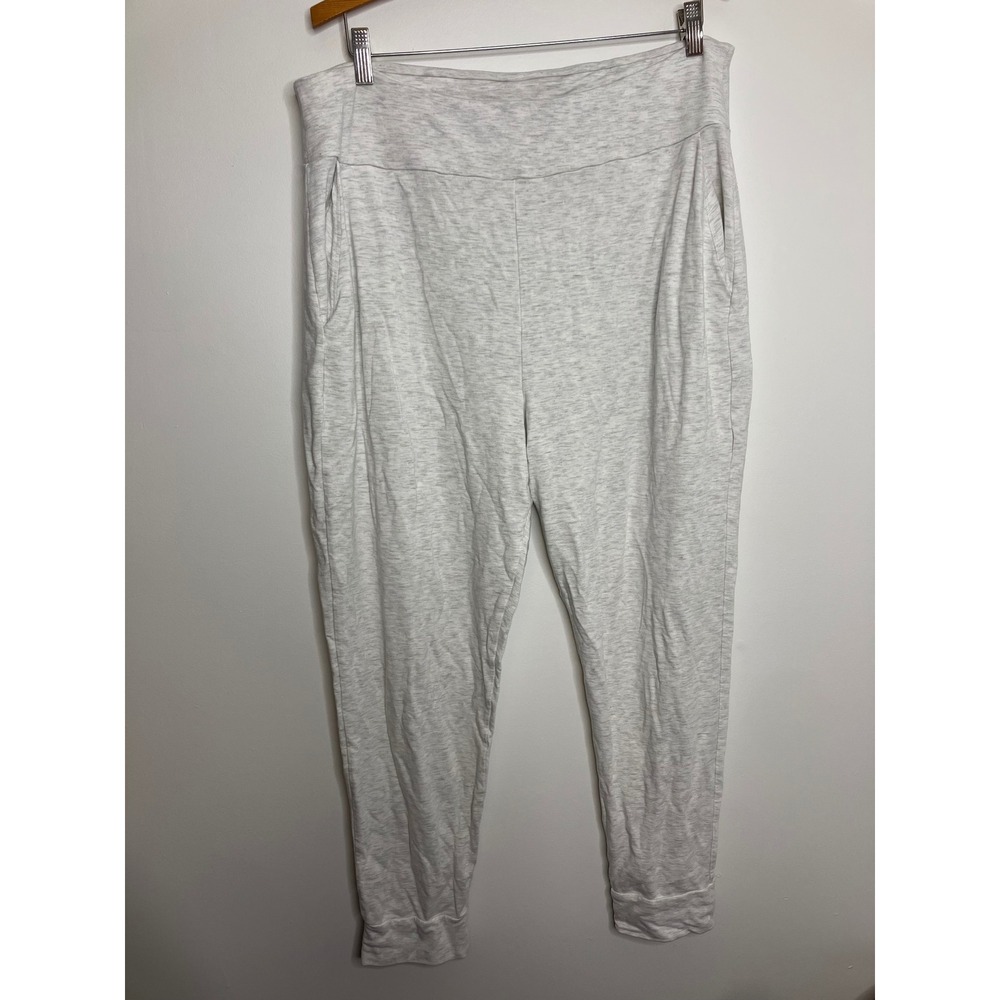 Hatch Jogger Pants Maternity Size Large 3 Grey Excellent Tencel Blend Pockets